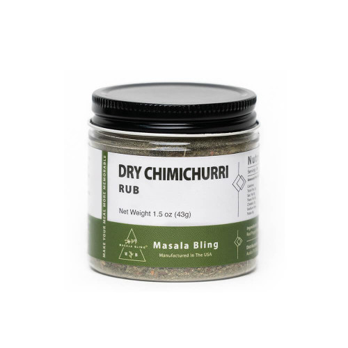 Masala Bling Dry Chimichurri Rub, Chicken, Paneer Marination, Spicy Authentic Flavor, Spice Blend-Grilling, Smoking, Roasting, 2.7 Ounce Masala Bling Dry Chimichurri Rub, Chicken, Paneer Marination, Spicy Authentic Flavor, Spice Blend-Grilling, Smoking, Roasting, 2.7 Ounce