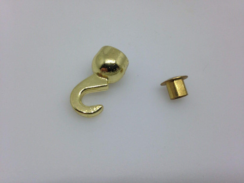 Galapagoz Older Style Grandfather Clock Weight Shell Hook and Nut 4 mm Thread USA