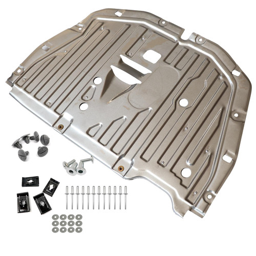 Priprilod Engine Splash Guard Under Car Shield Cover Board with Screws and Clips Compatible with Honda Civic 2016-2021#74110-TBA-A00 90674-TY2-A01 ﻿