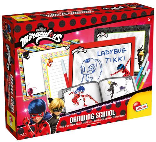 Lisciani Giochi Miraculous Ladybug Drawing School, 96923