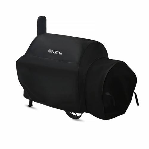 UPFETIA Grill Cover for Oklahoma Joe's Longhorn Offset Smoker, Heavy Duty & Waterproof Oklahoma Joe Smoker Cover