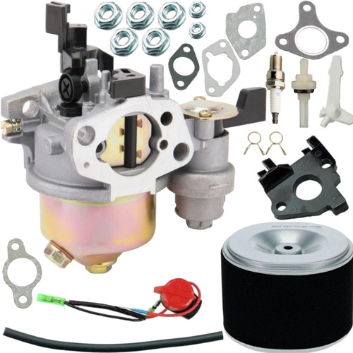 GX270 GX240 Carburetor Tune Up Kit Fits for Honda GX 240 GX 270 8HP 9HP Engine Parts Carb Replaces 16100-ZE2-W71 1616100-ZH9-820 With Air Filter Spark Plug