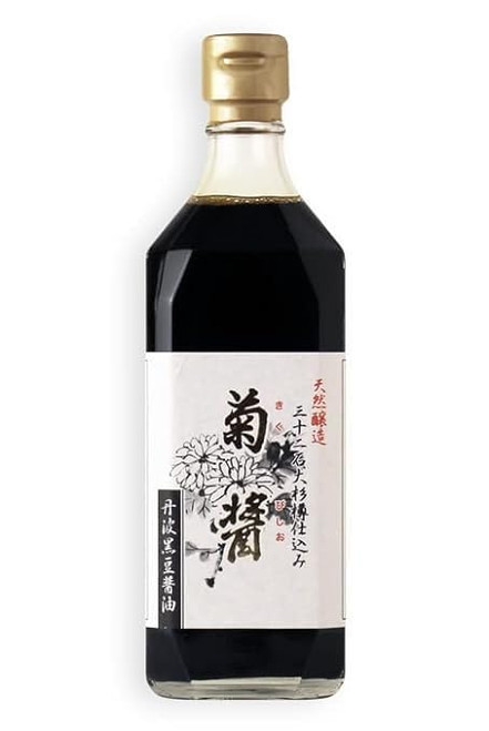 Yamaroku Kiku Bisiho 2 Years Aged Soy Sauce, Double-Brewed Japanese Soy Sauce, Traditional Shoyu 18 Ounce