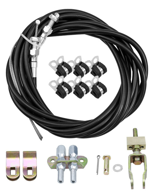 330-9371 Parking Brake Cable Kit Fit for Wilwood 110" Long Cables with a 97" Long Sheath, Universal Emergency Brake Cable Repair Kit