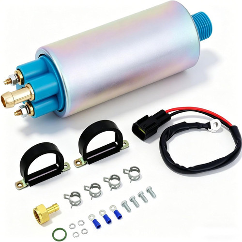 Fuel Pump Low Pressure for Outboard 200 225 250HP Replace OEM # 69J-24410-00-00, 69J-24410-01-00, 69J-24410-02-00 4-8PSI