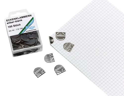 Wedo Corner Clip (Pack of 100)