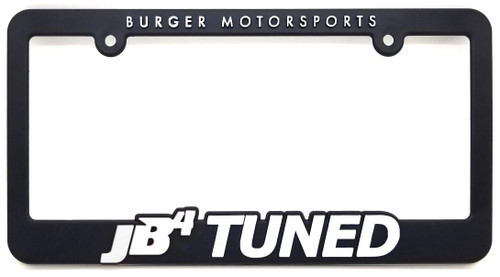 JB4 Tuned Burger Motorsports License Plate Frame