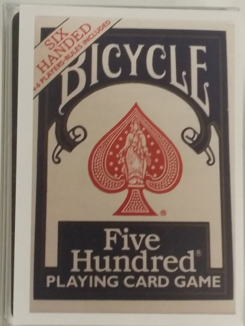 Bicycle Six Handed 500 Card Deck Bicycle Six Handed 500 Card Deck