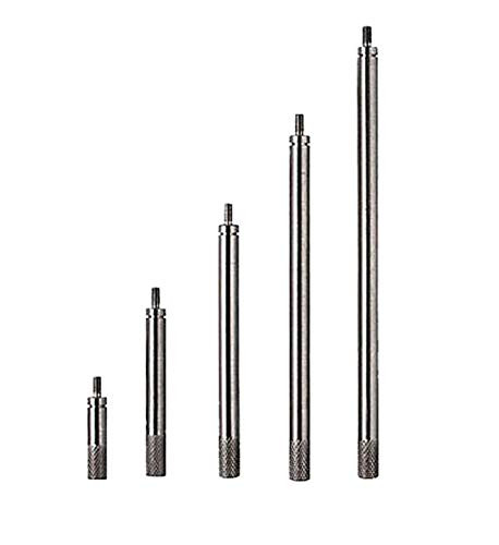 Dial Digital Indicator Extension Stem Rod 5mm Diameter M2.5 Thread ((20mm/40mm/60mm/80mm/100mm) Length