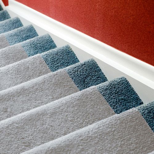LAMINET Non-Slip Carpet & Stair Protector - Grey, 30' L x 30" W - Low-Pile, Durable, Washable Protector for Carpeted Stairs, Floors, Hallways, and High-Traffic Areas