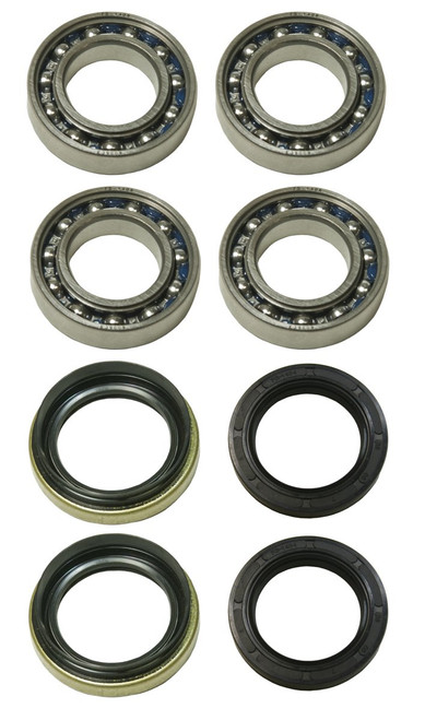 Both Front Wheel Bearings & Seal Kit 1989-1999 for Yamaha Big Bear 350 4x4 & 2x4