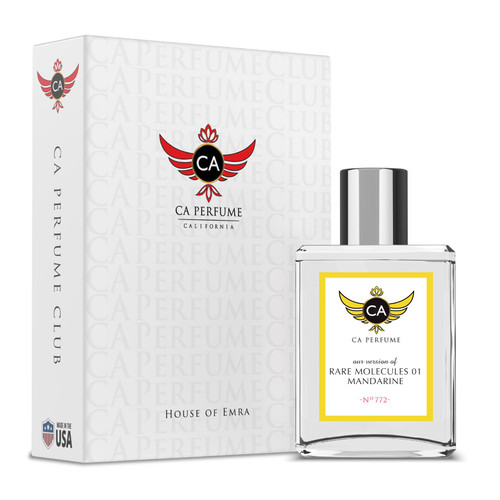 CA Perfume Impression of Rare Molecules Mandarine For Women & Men Replica Fragrance Dupes Eau de Parfum Spray Bottle 1.7 Fl Oz/50ml-X1 CA Perfume Impression of Rare Molecules Mandarine For Women & Men Replica Fragrance Dupes Eau de Parfum Spray Bottle 1.7 Fl Oz/50ml-X1