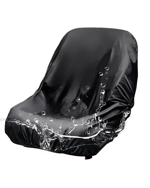 Waterproof Protective Cover for Riding Lawn Mower Tractor Seat, 420D Oxford Rain & Snow Proof Storage Cover with Bag, Fit for John Deere Craftsman Cub Cadet and Kubota