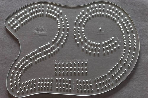 29 Design Cribbage Board Template 3-Track Heavy Duty Acrylic Jig with Drill Bits Router Guide Woodworking Project Kit Card Game DIY