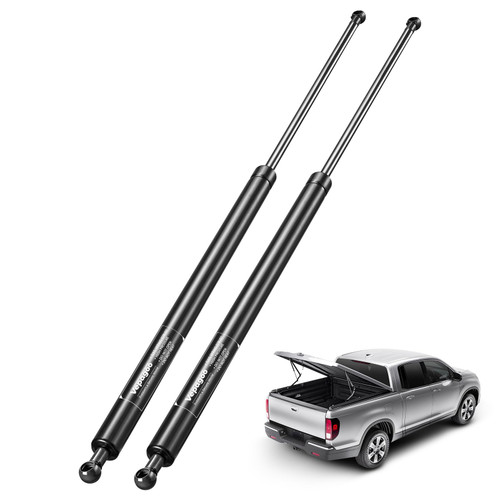 Vepagoo 28in 100Lb/445N Heavy Duty Lift Support Gas Shock Strut Spring for Truck Bed Tonneau Cover Trailer Cap Camper Shell Topper RV Outside Kitchen Door Bed, Set of 2