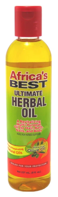 Africas Best Ultimate Herbal Oil 8 Ounce (235ml) (6 Pack)