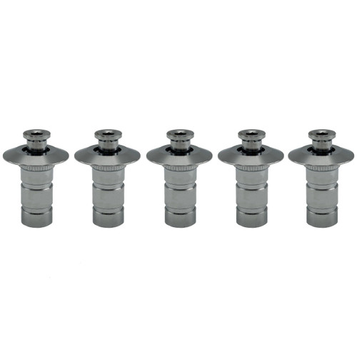 Poolzilla 5 Pack Stainless Steel Pool Cover Anchors for Concrete and Pavers, Made of High Grade SS 304 for Added Durability