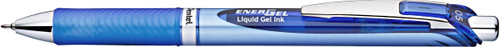Pentel Energel XM Retractable 0.5mm Tip Gel pen - Blue (Pack of 12)