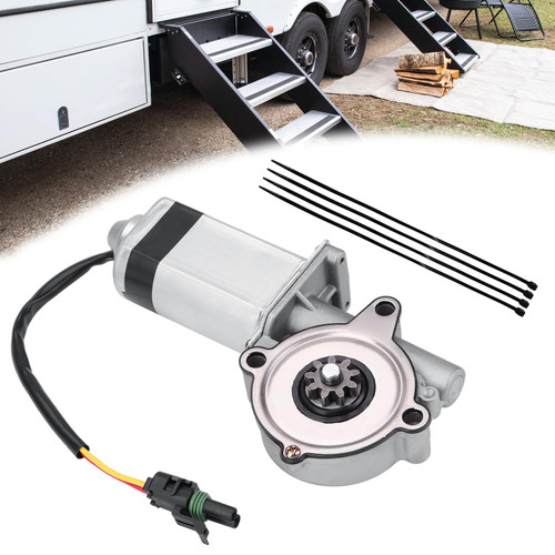 RRITESS RV Step Motor 300-1406, Stair Entry Step Moto Compatible with Motorhome, Toyhauler, RV, Coach, Replacement Parts 1820124 369506 SP-163669 SP-1636669 Motor.