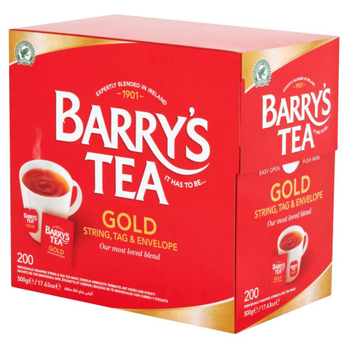 Barry's Tea Gold Blend String, Tag