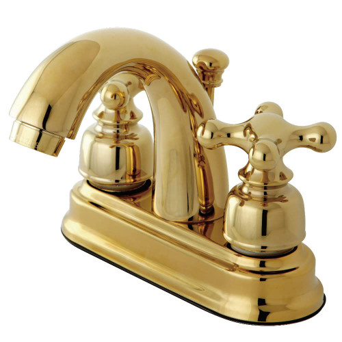 Kingston Brass KB5612AX Restoration 4-Inch Centerset Lavatory Faucet, Polished