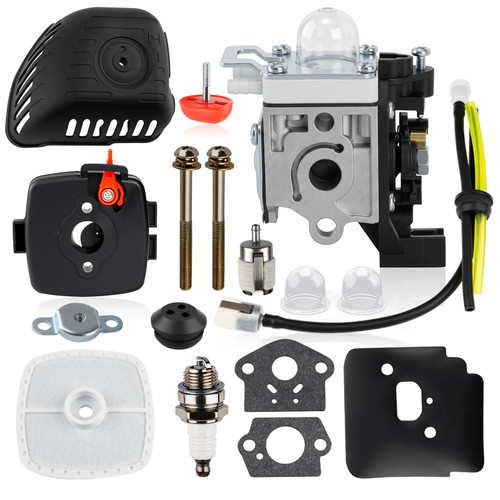 HUZTL SRM 225 Carburetor Kit for Echo Trimmer SRM225 SRM-225 GT225 GT-225 PE225 PE-225 PAS225 PAS-225 SHC225 PPF225 Weedeater Parts RB-K93