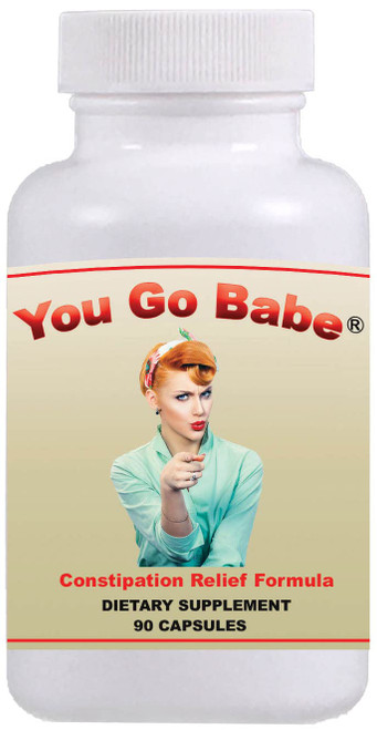 Poopdoc You Go Babe® Constipation Relief Formula - 90 Capsules