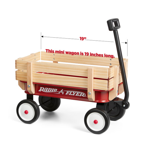 Radio Flyer 19 Inch Kids Wagon, Toy Wagon for Kids, Rolling Cart, Carts with Wheels, for Ages 1.5+ Years Radio Flyer 19 Inch Kids Wagon, Toy Wagon for Kids, Rolling Cart, Carts with Wheels, for Ages 1.5+ Years