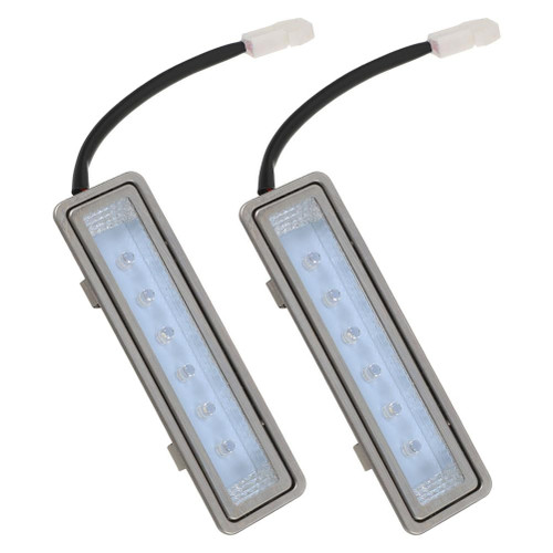 NUOBESTY 2Pcs Cool White Led Range Hood Light Bulbs - Universal Replacement for Integrated Stoves, 12V, Lighting for Kitchen Ventilation
