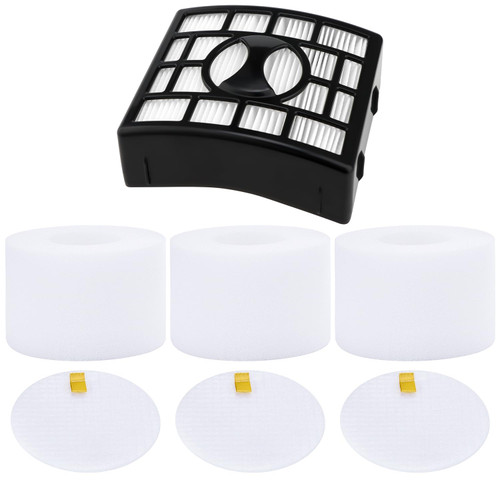 Artraise Duo Clean Filter Replacement for Shark Rotator Powered Lift-Away Speed DuoClean Vacuum NV680 NV681 NV682 NV683 NV800 NV800W NV801 NV803 UV810 Replaces Part # XHF680 & XFF680