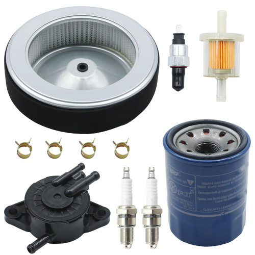 Anxingo 15400-PLM-A02 Oil Filter 17210-Z6L-010 Air Filter Kit Replacement for Honda GX630 GX660 GX690 GX630R GX660R GX690R GX630RH Engine, Replaces 16200-Z6L-003H 16700-Z6L-003