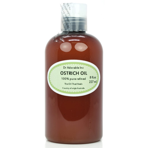 Dr Adorable - 8 oz - Ostrich Oil - Pure Natural Organic