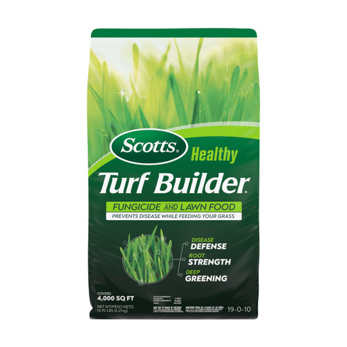 Scotts Healthy Turf Builder Fungicide and Lawn Food, 13.7 lbs.
