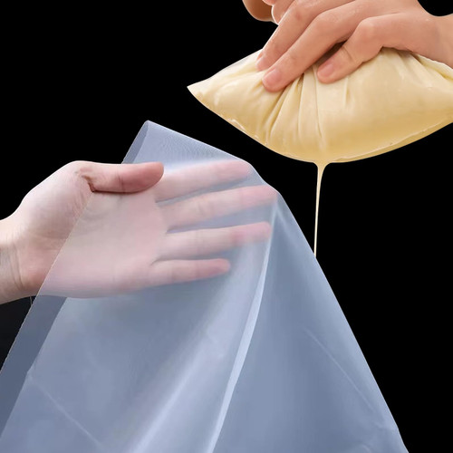 OTGMGCB Nylon Mesh Fabric, 60 80 100 120 200 250 300 350 400 500 Mesh Filter, Reusable Strainer Cloth for Wine Juice Fresh Milk(1m x 1m) (400 mesh)