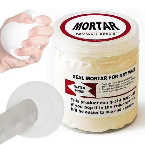2026 Upgraded Moldable Sealant Clay Putty – Easy-to-Use Waterproof Sealing Mastic for Wall Holes, Mouse Hole Sealer, Pipe Leak Repair & Duct Seal,Indoor/Outdoor Use,0.5 lb (227g)