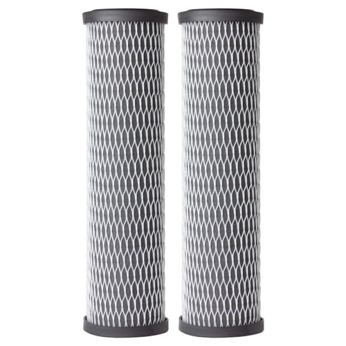AO Smith 2.5"x10" 5 Micron Carbon Wrap Sediment Water Filter Replacement Cartridge - 2 Pack - For Whole House Filtration Systems - AO-WH-PRE-RCP2 AO Smith 2.5"x10" 5 Micron Carbon Wrap Sediment Water Filter Replacement Cartridge - 2 Pack - For Whole House Filtration Systems - AO-WH-PRE-RCP2