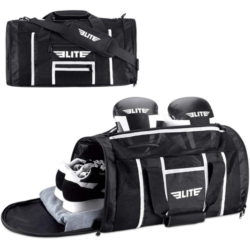 Elite Sports Boxing Gym Duffle Bag for MMA, BJJ, Jiu Jitsu gear,Duffel Athletic Gym Boxing Bag Elite Sports Boxing Gym Duffle Bag for MMA, BJJ, Jiu Jitsu gear,Duffel Athletic Gym Boxing Bag