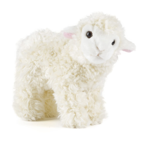 Living Nature Lamb Stuffed Animal | Fluffy Farm Animal | Soft Toy Gift for Kids | 12 Inches