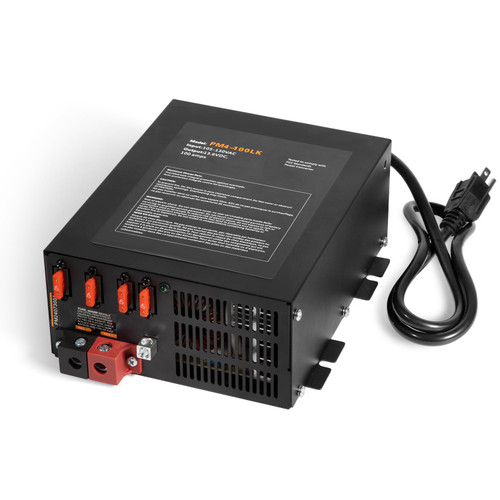 PM4-100LK RV Power Converter - 100 Amp AC to DC Shore Power Converter for Camper, Lithium and AGM Battery Charging Center