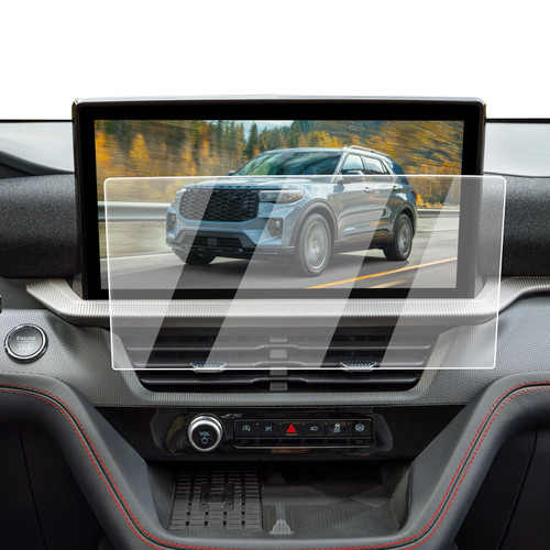 ECOZEN Screen Protector For 2025-2026 Ford Explorer - 13.2-Inch Navigation Touchscreen - 9H Tempered Glass HD 2025-2026 Ford Explorer(Active/ST-Line/Platinum/ST) Accessories Anti-Fingerprints
