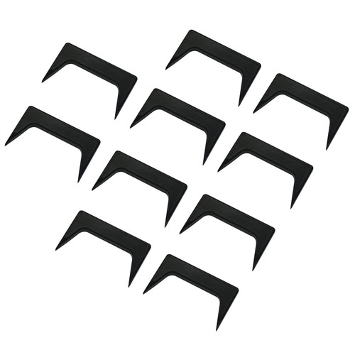 UPTTHOW 10PCS Pinch Dogs Woodworking 2inch Wood Clamps Square Back Tapered Legs Woodworking Glued Panel Table Stool Top Plank Edge Post Assembly Clamping Tools 2"