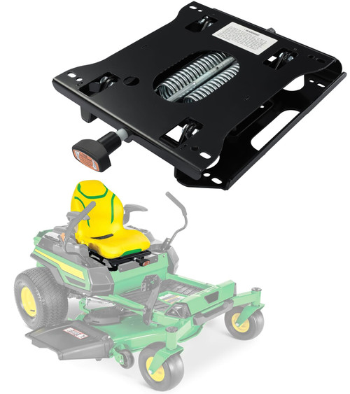 ELITEWILL Universal Seat Suspension for Zero Turn Mower Fit for John Deere, Hustler, Z TRAK, Kubota, Exmark Mower Tractor W/O Seat Slider ELITEWILL Universal Seat Suspension for Zero Turn Mower Fit for John Deere, Hustler, Z TRAK, Kubota, Exmark Mower Tractor W/O Seat Slider
