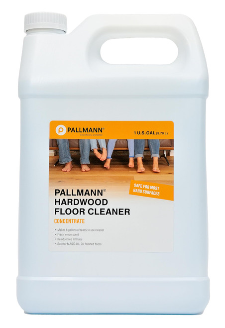Pallmann Hardwood Floor Cleaner Concentrate - 1 Gallon - Residue Free
