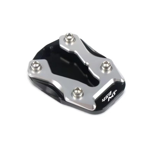 TT719 Kickstand Pad Enlarger Extension for CFMOTO Ibex 450 2025 2026,Silver