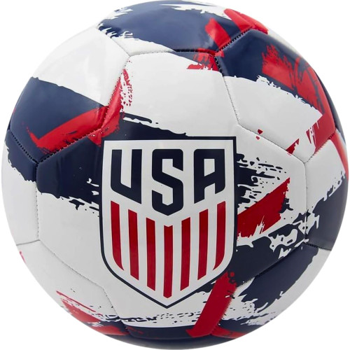 Icon Sports Official US Soccer Federation Soccer Ball - USSF93BL White Size 5