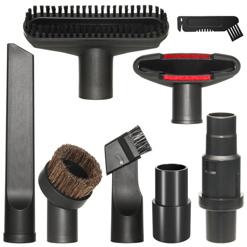 Kodahome Vacuum Attachments Compatible with Shark Corded Vacuums Navigator NV350 NV360 & Rotator NV501 Rocket HV300 and More, 1-1/4" Accessories with Hose Adapters (Car Detailing Kit)