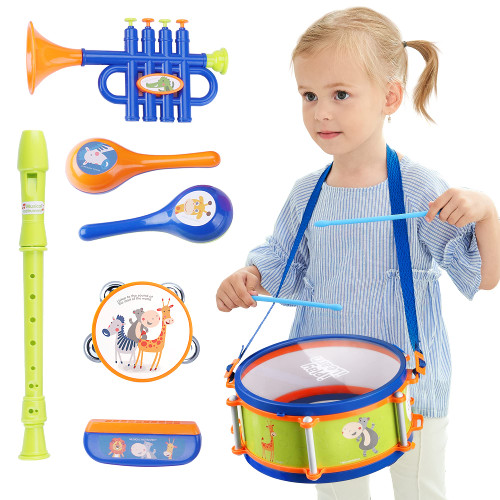 iPlay, iLearn Toddler Musical Instruments Toys, Kids Drum Set, Baby Trumpet, Percussion, Harmonica, Maraca, Flute, Tambourine, Birthday Gifts for 18 Months Olds Ages 2 3 4 5 Years Boys Girls Children iPlay, iLearn Toddler Musical Instruments Toys, Kids Drum Set, Baby Trumpet, Percussion, Harmonica, Maraca, Flute, Tambourine, Birthday Gifts for 18 Months Olds Ages 2 3 4 5 Years Boys Girls Children