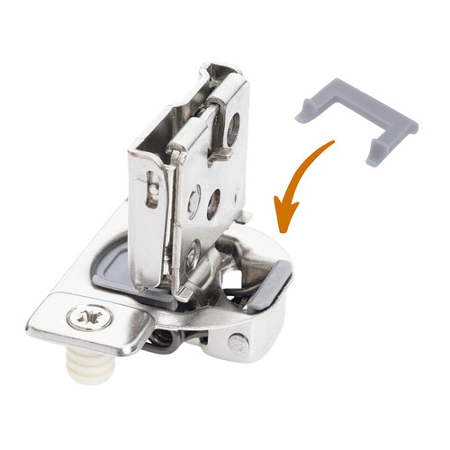 Cabinet Restrictor Clips (20 Pack)- 86° Degree Angle Cabinet Door Hinge Restrictor Clip for Soft Close Hinge(Decobasics ONLY)-90° Opening Kitchen Soft Close Cabinet Hinges Restriction Clip Restraints