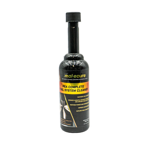 Molecure Pea Complete Fuel System Cleaner 12 oz – High-Strength Fuel Injector, Intake Valve & Combustion Chamber Cleaner | Restores Power & Fuel Economy | All Gas Engines incl. GDI & Turbo