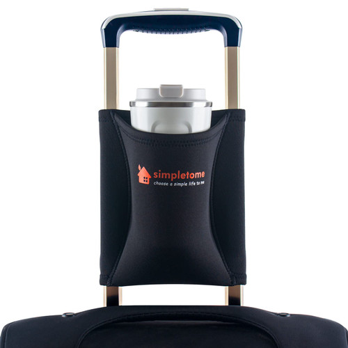 Luggage Cup Holder Handsfree for Travelers Men Women Keep Warm and Clod